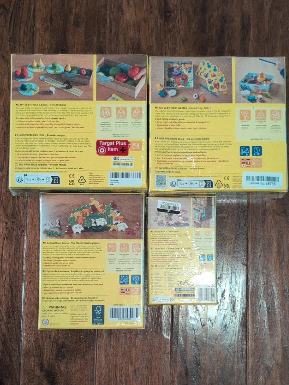 HABA Kids Game Bundle - Colorful Board Game Set